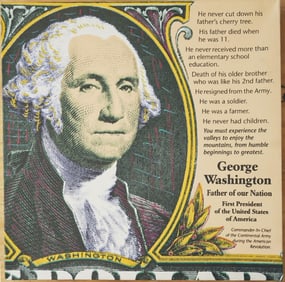George Washington by Steve Kaufman