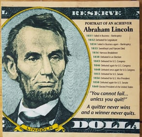 Abraham Lincoln by Steve Kaufman