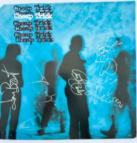 Signed Cheap Trick Album Cover