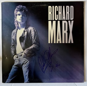 Signed Richard Marx Album Cover