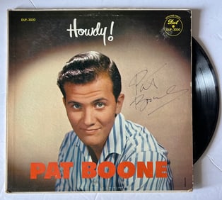 Signed Pat Boone Howdy! LP