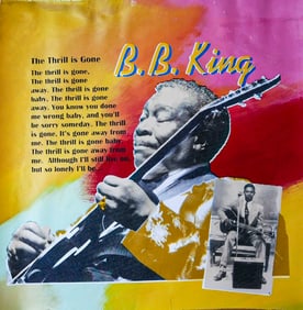 BB King by Steve Kaufman