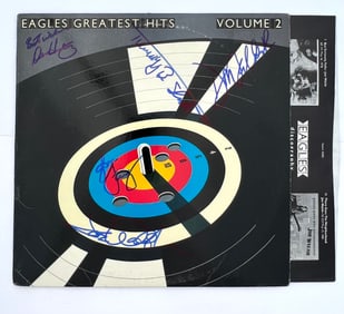 Signed Eagles Greatest Hits Album LP