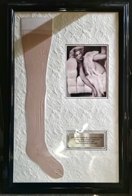 Worn Courtney Love Stocking Plaque