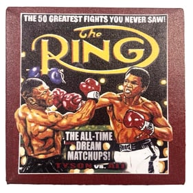 The Ring Tyson vs Ali by Steve Kaufman