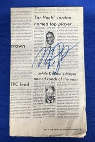Michael Jordan Autograph