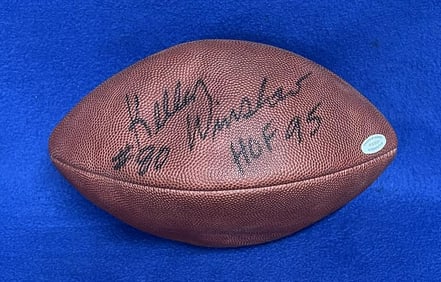 Kellen Winslow Signed Football