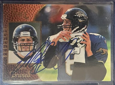 Mark Brunell Signed Card
