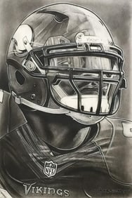 Minnesota Vikings by Dave Hobrecht