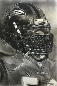 Baltimore Ravens by Dave Hobrecht