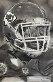 Kansas City Chiefs Large by Dave Hobrecht