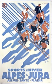 Sports D'hiver by Eric de Coulon