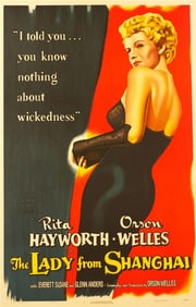 The Lady From Shanghai 1947 Movie Poster Litho