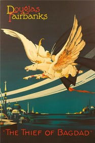 The Thief of Bagdad 1924 Movie Poster Lithograph