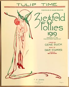 Tulip Time, Ziegfeld Follies 1919 Music Sheet