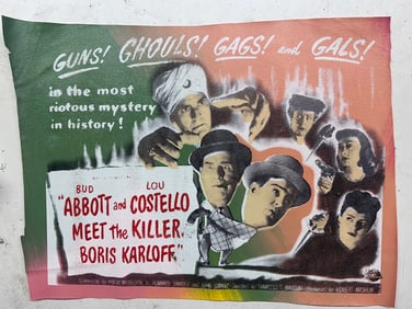Abbott Costello Movie Poster by S Kaufman
