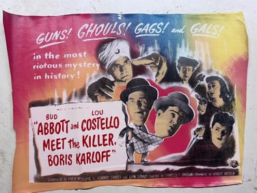 Abbott Costello Movie Poster by S Kaufman