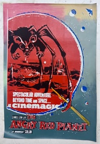 Angry Red Planet Movie Poster by S Kaufman