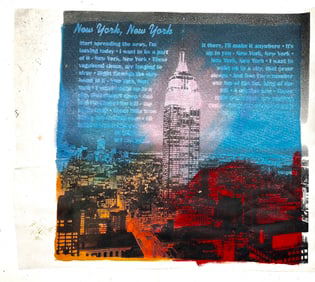 New York New York by Steve Kaufman