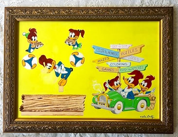 Woody and Friends Hand Painted Walter Lantz