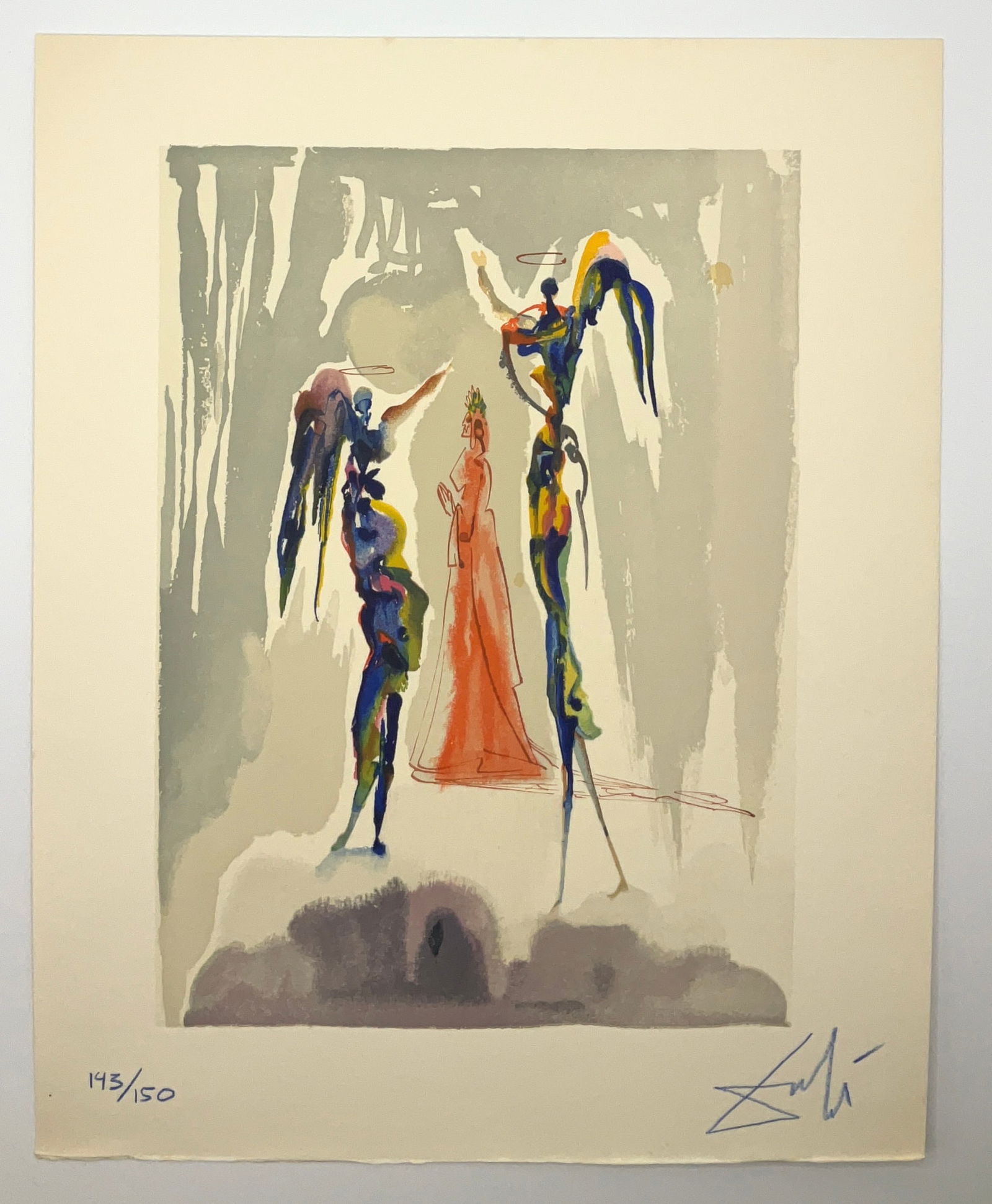 Divine Comedy Paradise Canto 27 by Salvador Dali (1 of 1)