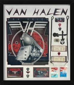 Van Halen Tour Plaque