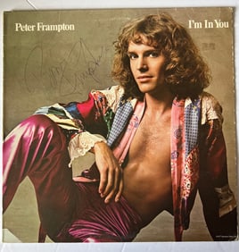 Signed Peter Frampton Im In You Cover