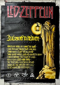 Led Zeppelin Stairway to Heaven by Steve Kaufman