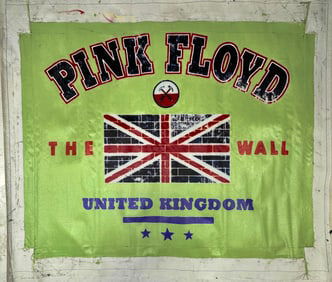 Pink Floyd The Wall UK Flag by Steve Kaufman