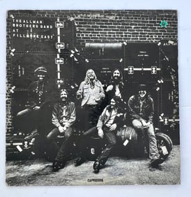 Signed Allman Bros Album Cover