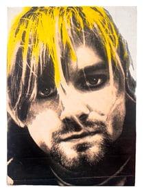 Kurt Cobain by Steve Kaufman