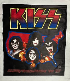 KISS Digital Print by Steve Kaufman