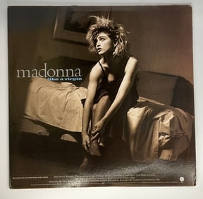 Madonna Signed Album Cover