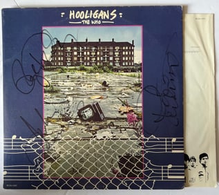 Signed The Who Hooligans LP