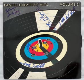Signed Eagles Greatest Hits Vol 2 Record