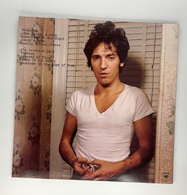Bruce Springsteen Signed Album Cover