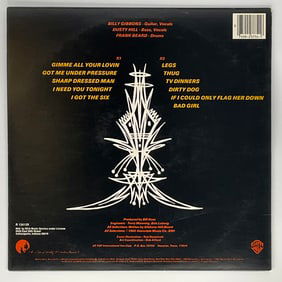 ZZ Top Signed Album Cover