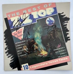 Signed The Best of ZZ Top Cover