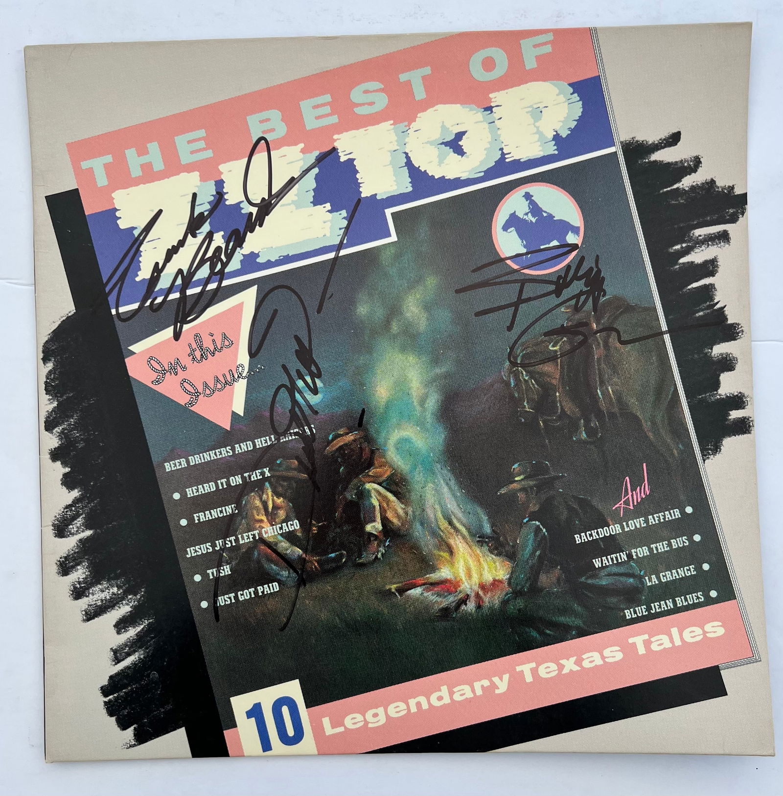 Signed The Best of ZZ Top Cover (1 of 1)