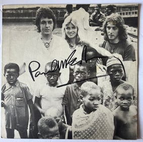 Signed Paul McCartney Album Sleeve