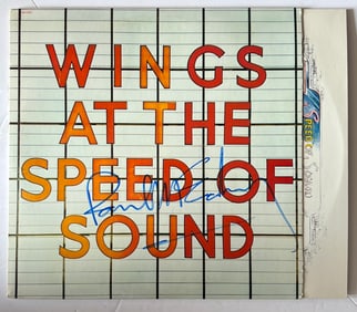 Signed Paul McCartney Wings ATSOS LP