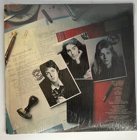 Wings Signed Album Cover