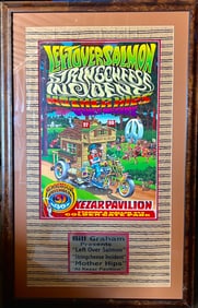 Bill Grahm Presents Concert Poster, Left Over Salmon