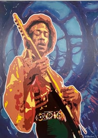 Jimi Hendrix Storm Web by Bobby RAW Womack