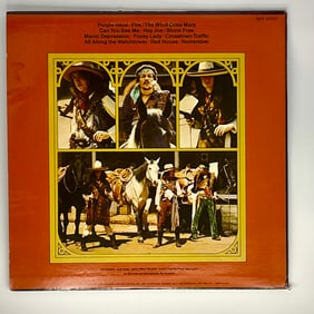 Jimi Hendrix Signed Album Cover