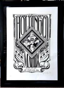 Framed Matrix by Stanley Mouse