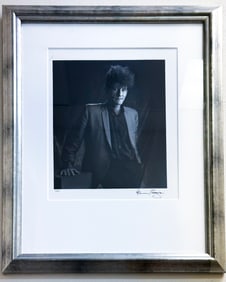 Framed Lyle Lovett by Kenny Rogers