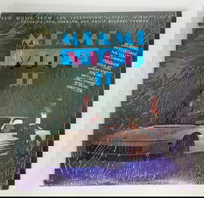 Miami Vice II Soundtrack Record