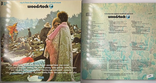 Woodstock Soundtrack Record