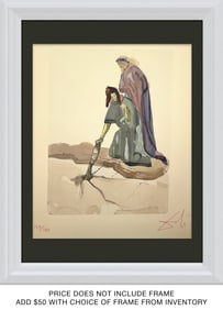 Divine Comedy Inferno Canto 32 by Salvador Dali